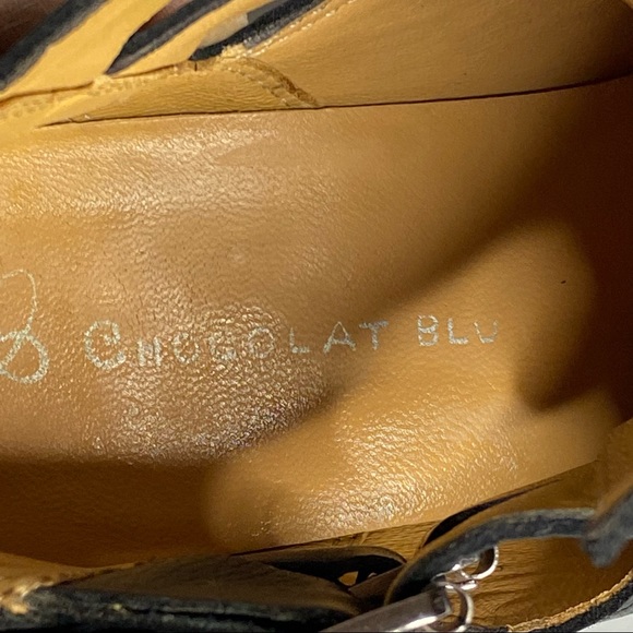 Chocolat Blu Buckled Ankle Book - Picture 5 of 6